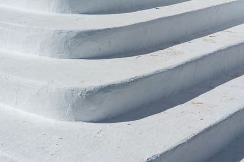 Concrete steps in Salinas, CA